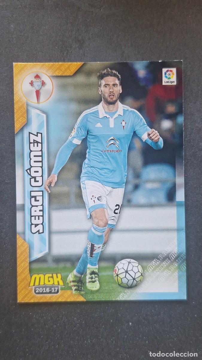 Cromos de f&uacute;tbol: L1 SERGI GOMEZ CELTA DE VIGO 143 PANINI MEGACRACKS 2016 2017 16 17