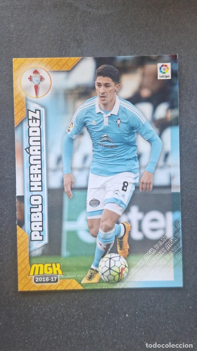Cromos de f&uacute;tbol: L1 PABLO HERNANDEZ CELTA DE VIGO 150 PANINI MEGACRACKS 2016 2017 16 17