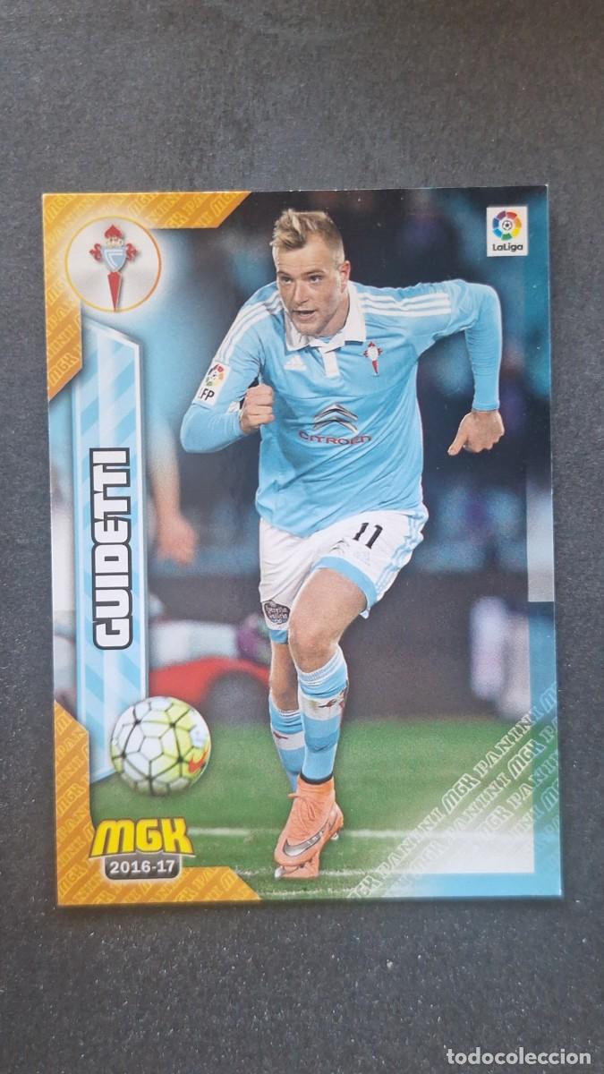 Cromos de f&uacute;tbol: L1 GUIDETTI CELTA DE VIGO 154 PANINI MEGACRACKS 2016 2017 16 17