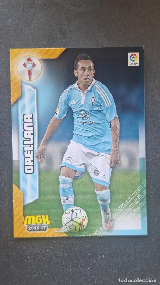 Cromos de f&uacute;tbol: L1 ORELLANA CELTA DE VIGO 156 PANINI MEGACRACKS 2016 2017 16 17