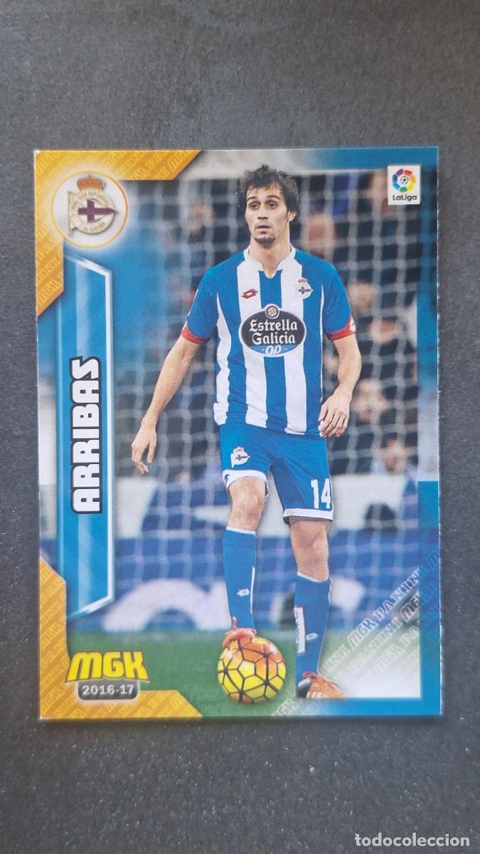 Cromos de f&uacute;tbol: L1 ARRIBAS DEPORTIVO DE LA CORU&Ntilde;A 170 PANINI MEGACRACKS 2016 2017 16 17