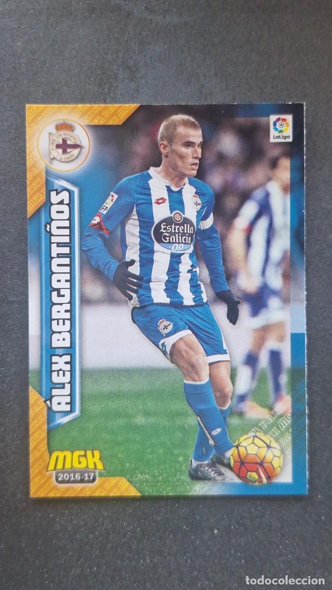 Cromos de f&uacute;tbol: L1 ALEX BERGANTI&Ntilde;OS DEPORTIVO DE LA CORU&Ntilde;A 174 PANINI MEGACRACKS 2016 2017 16 17