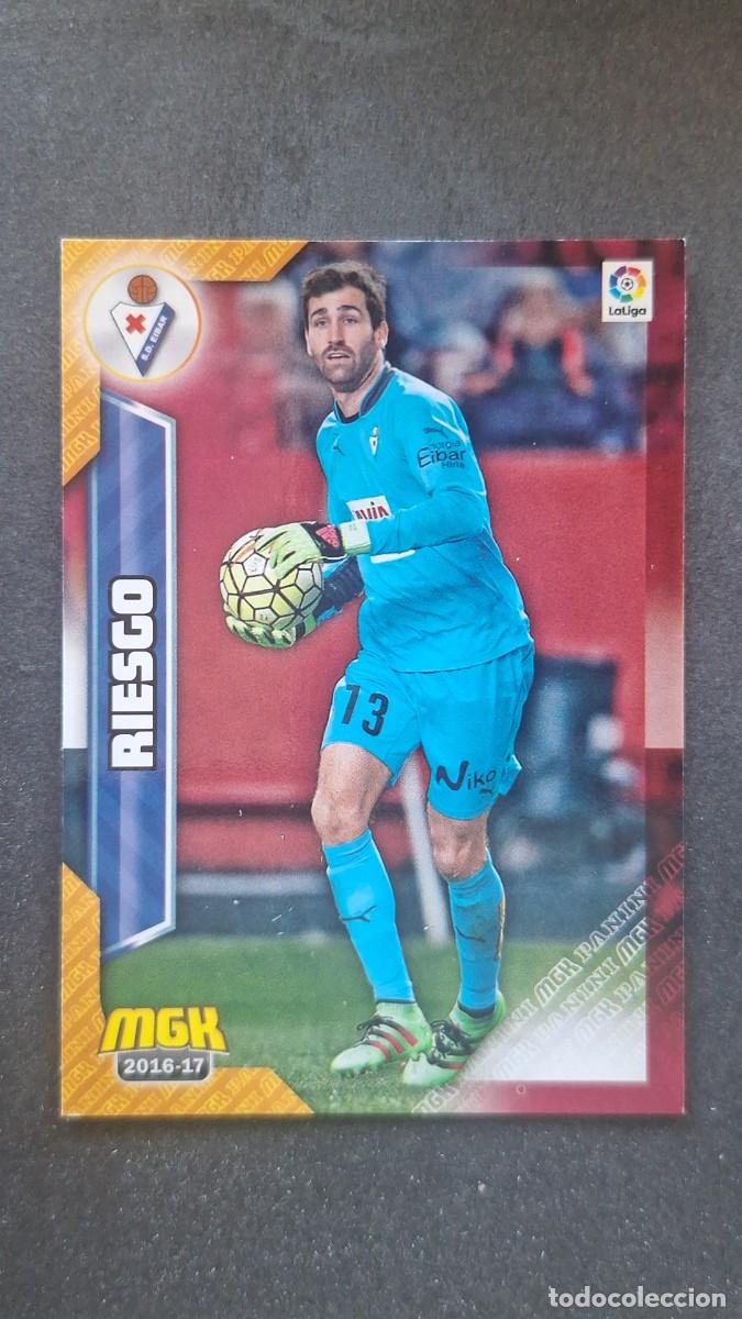 Cromos de f&uacute;tbol: L1 RIESGO S. D. EIBAR 192 PANINI MEGACRACKS 2016 2017 16 17