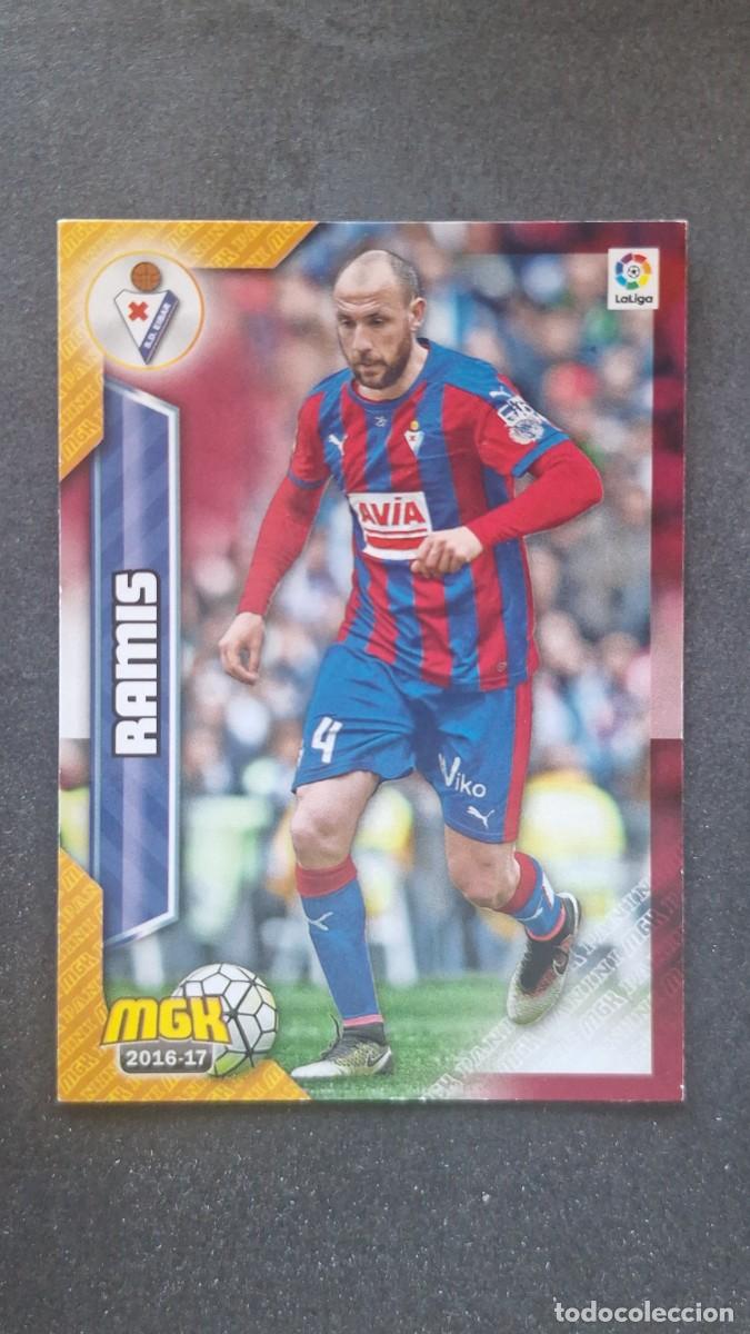Cromos de f&uacute;tbol: L1 RAMIS S. D. EIBAR 196 PANINI MEGACRACKS 2016 2017 16 17