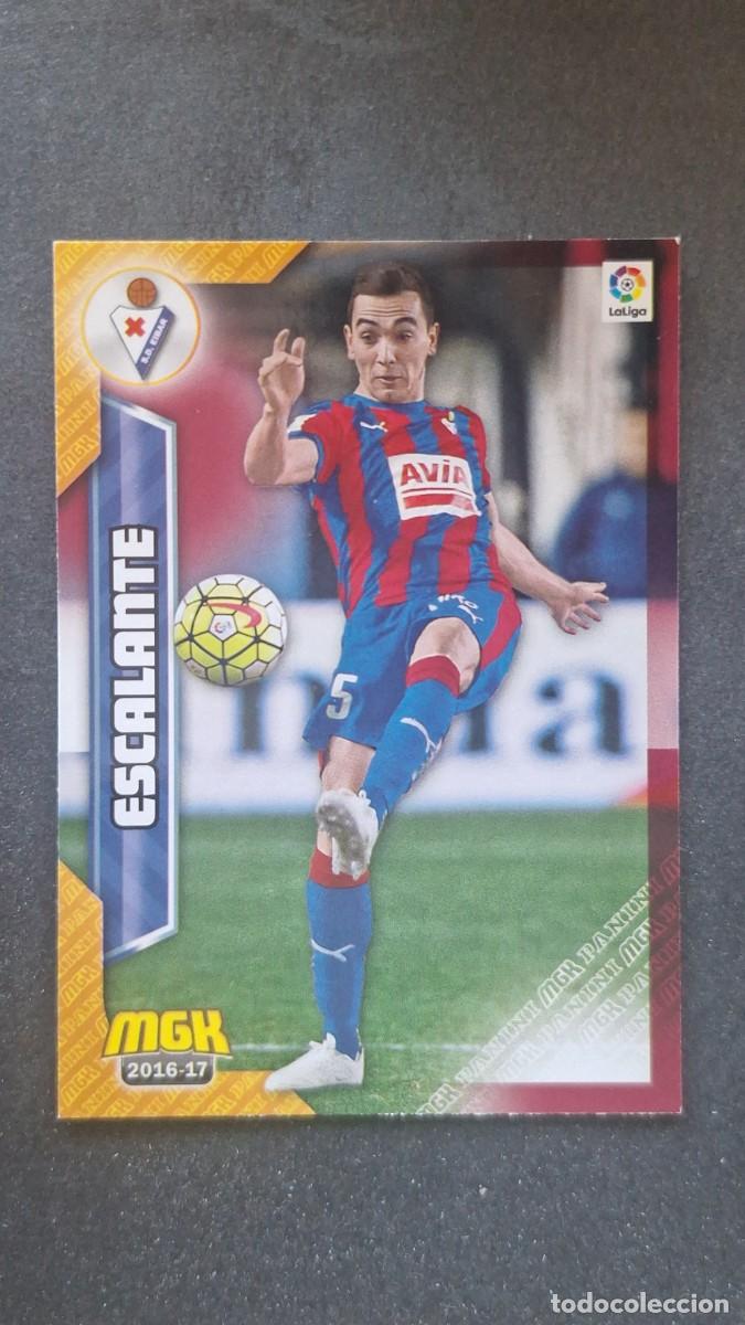 Cromos de f&uacute;tbol: L1 ESCALANTE S. D. EIBAR 200 PANINI MEGACRACKS 2016 2017 16 17