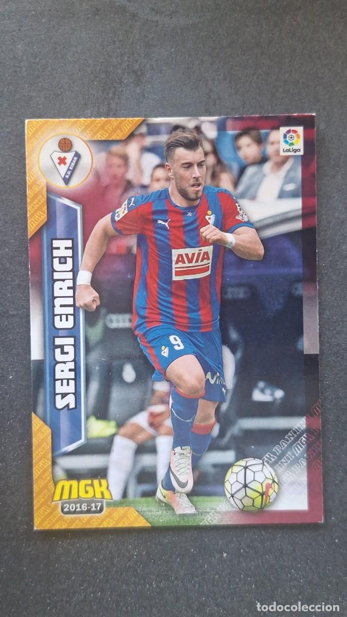 Cromos de f&uacute;tbol: L1 SERGI ENRICH S. D. EIBAR 210 PANINI MEGACRACKS 2016 2017 16 17