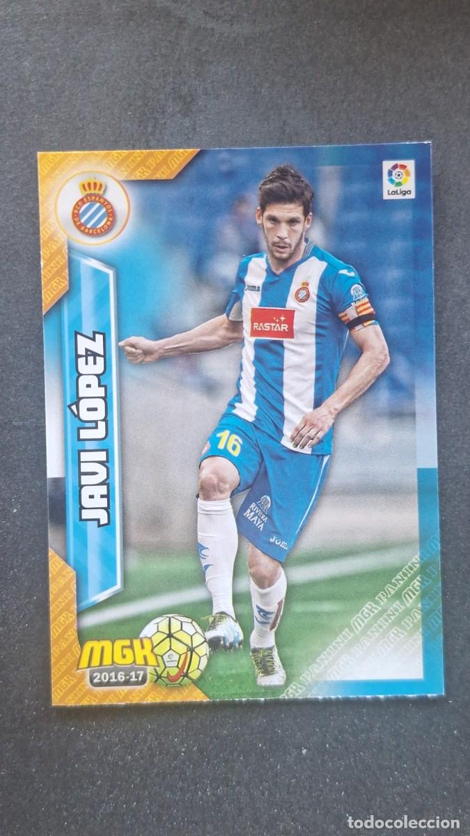 Cromos de f&uacute;tbol: L1 JAVI LOPEZ R. C. D. ESPA&Ntilde;OL 221 PANINI MEGACRACKS 2016 2017 16 17