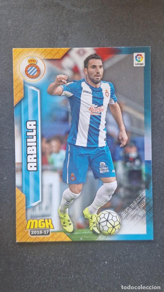 Cromos de f&uacute;tbol: L1 ARBILLA R. C. D. ESPA&Ntilde;OL 222 PANINI MEGACRACKS 2016 2017 16 17