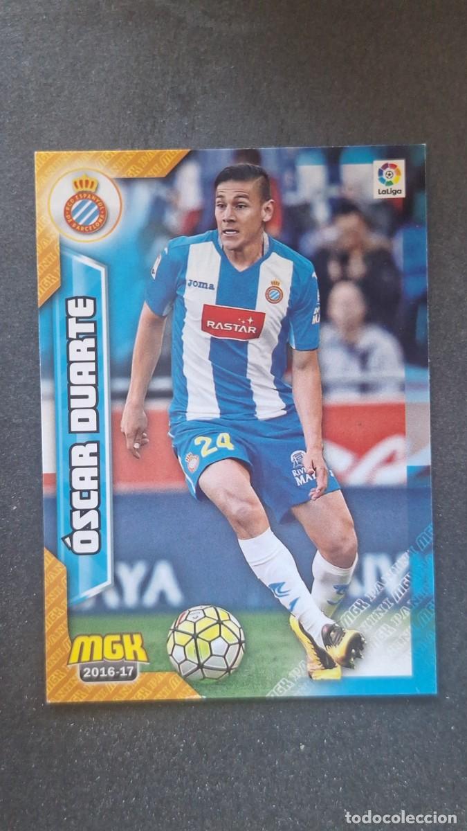 Cromos de f&uacute;tbol: L1 OSCAR DUARTE R. C. D. ESPA&Ntilde;OL 223 PANINI MEGACRACKS 2016 2017 16 17