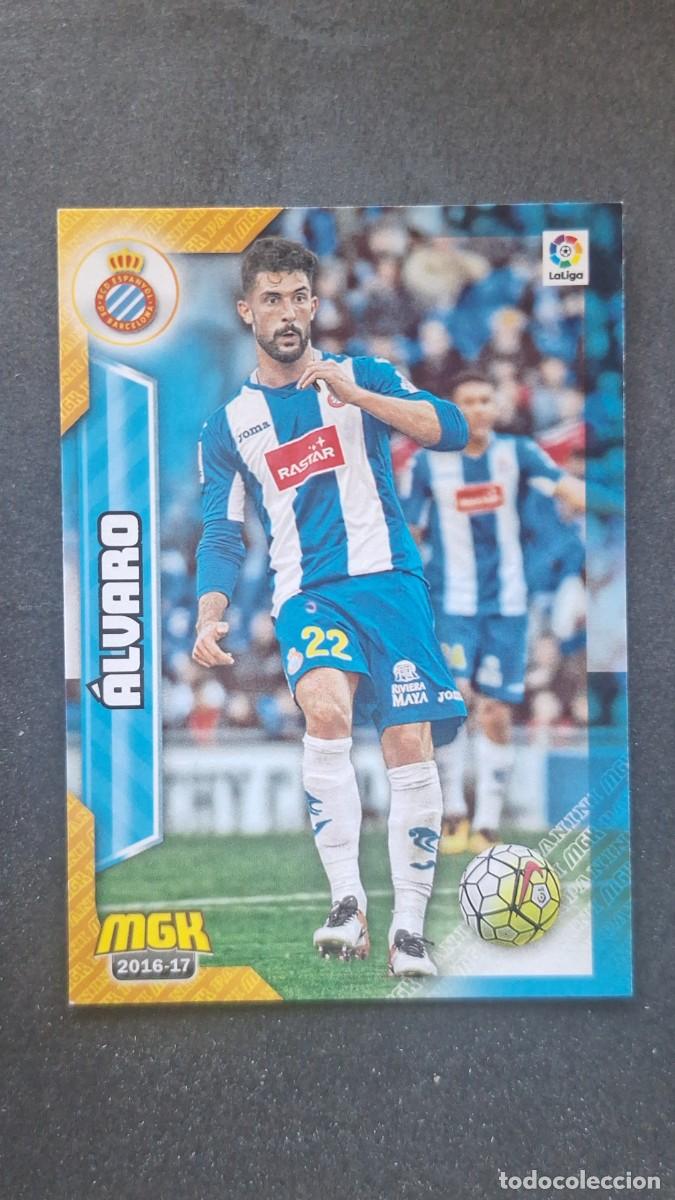 Cromos de f&uacute;tbol: L1 ALVARO R. C. D. ESPA&Ntilde;OL 224 PANINI MEGACRACKS 2016 2017 16 17