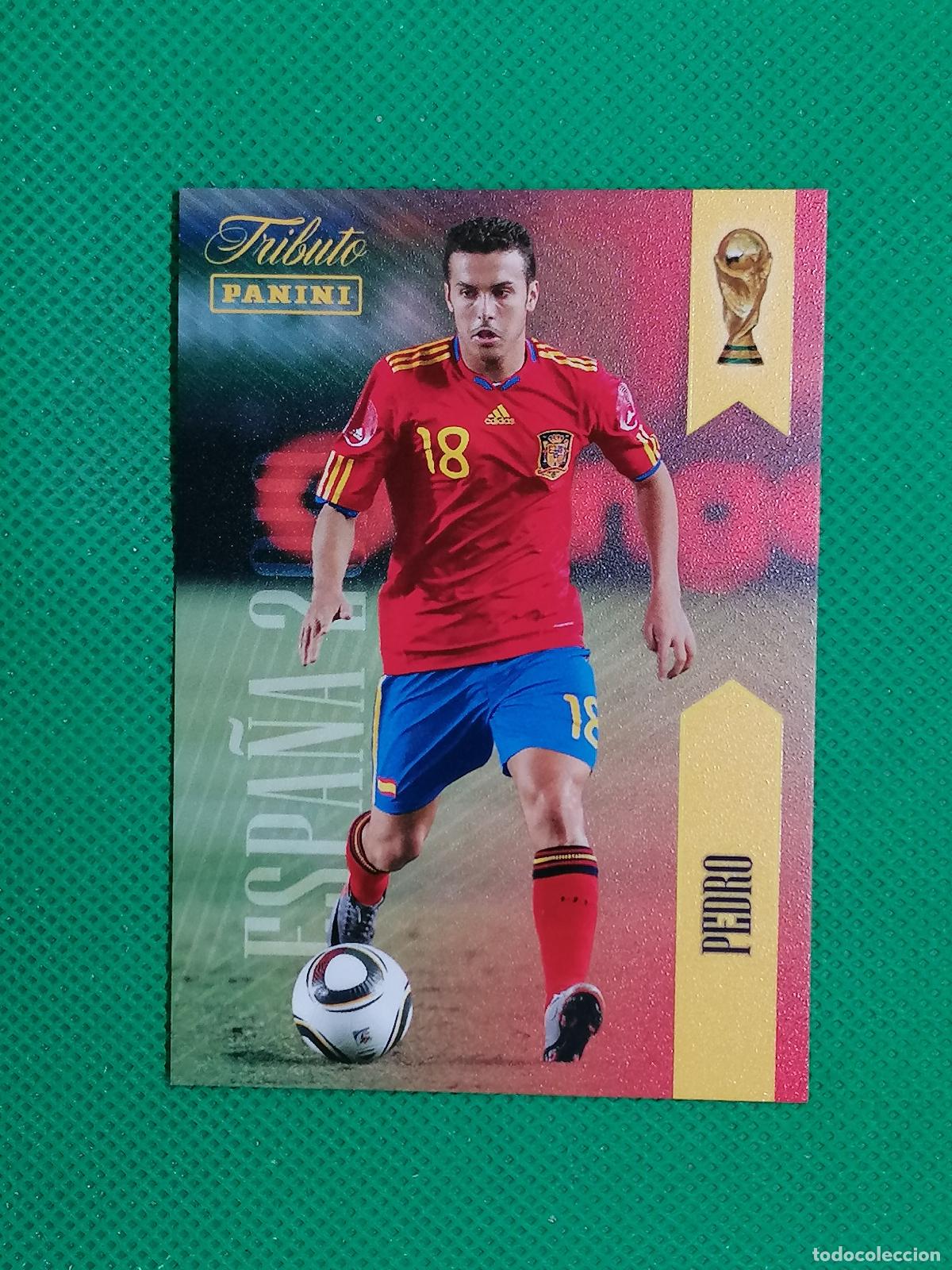 Cromos de f&uacute;tbol: 18 PEDRO 2010 ⚽PANINI TRIBUTO SELECCION ESPA&Ntilde;OLA ESPA&Ntilde;A CARD 26 2026⚽