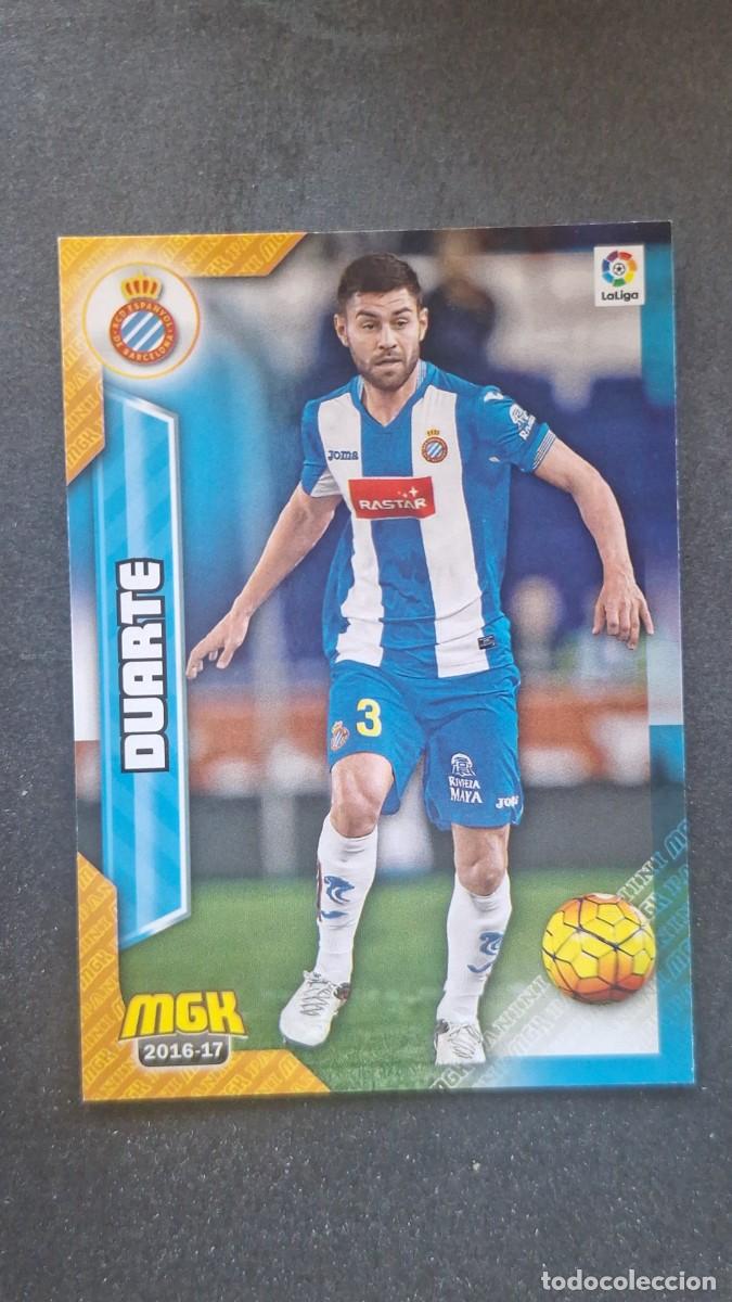 Cromos de f&uacute;tbol: L1 DUARTE R. C. D. ESPA&Ntilde;OL 226 PANINI MEGACRACKS 2016 2017 16 17