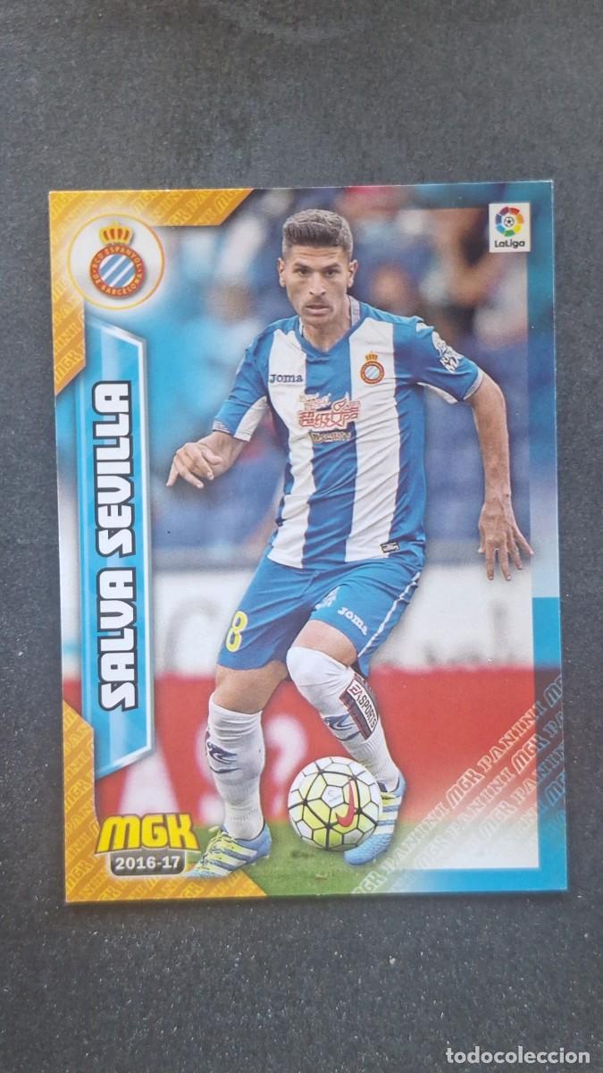 Cromos de f&uacute;tbol: L1 SALVA SEVILLA R. C. D. ESPA&Ntilde;OL 231 PANINI MEGACRACKS 2016 2017 16 17