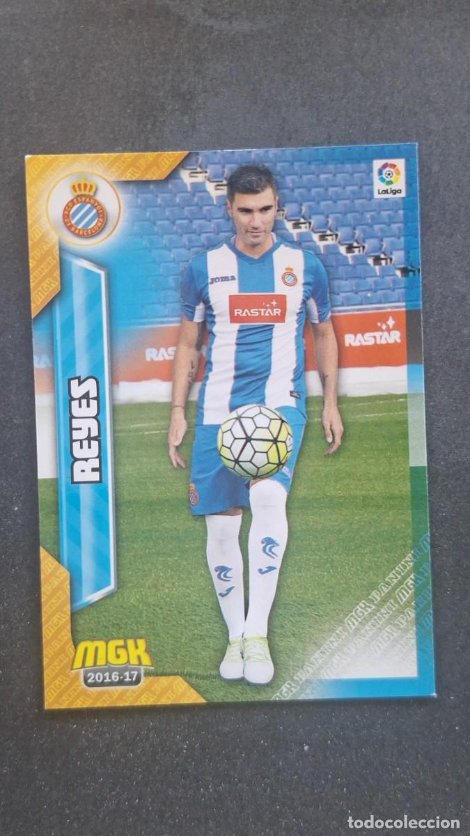 Cromos de f&uacute;tbol: L1 REYES R. C. D. ESPA&Ntilde;OL 235 PANINI MEGACRACKS 2016 2017 16 17