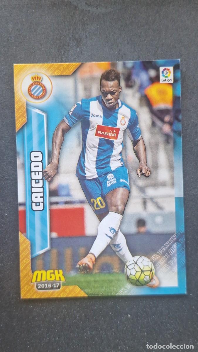 Cromos de f&uacute;tbol: L1 CAICEDO R. C. D. ESPA&Ntilde;OL 237 PANINI MEGACRACKS 2016 2017 16 17