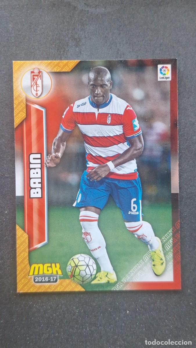 Cromos de f&uacute;tbol: L1 BABIN GRANADA C. F. 250 PANINI MEGACRACKS 2016 2017 16 17