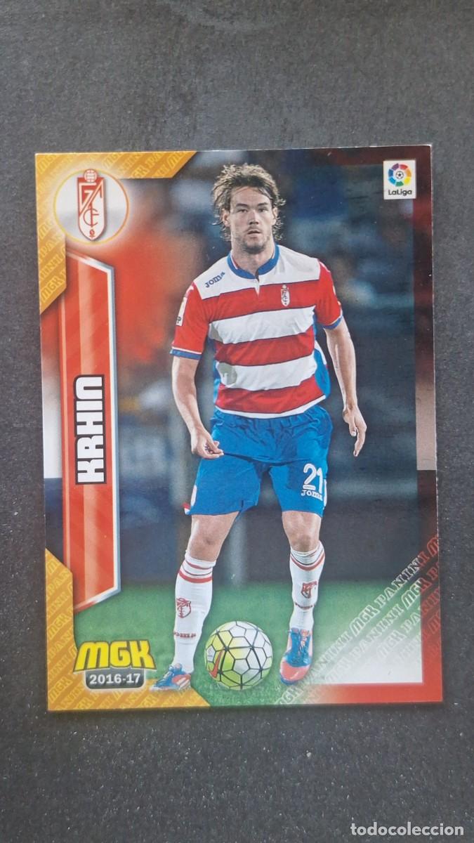 Cromos de f&uacute;tbol: L1 KRHIN GRANADA C. F. 254 PANINI MEGACRACKS 2016 2017 16 17