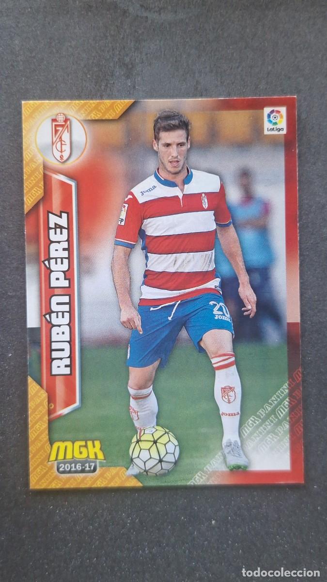 Cromos de f&uacute;tbol: L1 RUBEN PEREZ GRANADA C. F. 256 PANINI MEGACRACKS 2016 2017 16 17