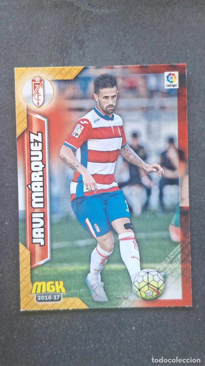 Cromos de f&uacute;tbol: L1 JAVI MARQUEZ GRANADA C. F. 258 PANINI MEGACRACKS 2016 2017 16 17