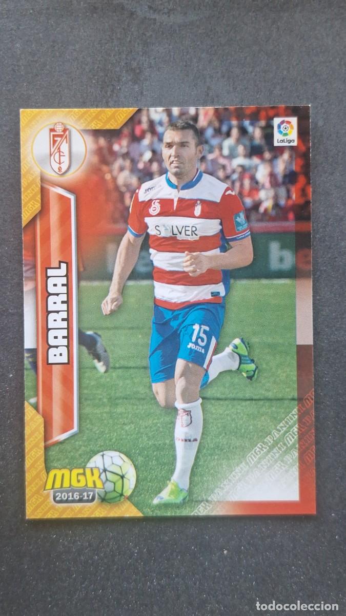 Fu&szlig;ball-Sticker: L1 BARRAL GRANADA C. F. 262 PANINI MEGACRACKS 2016 2017 16 17