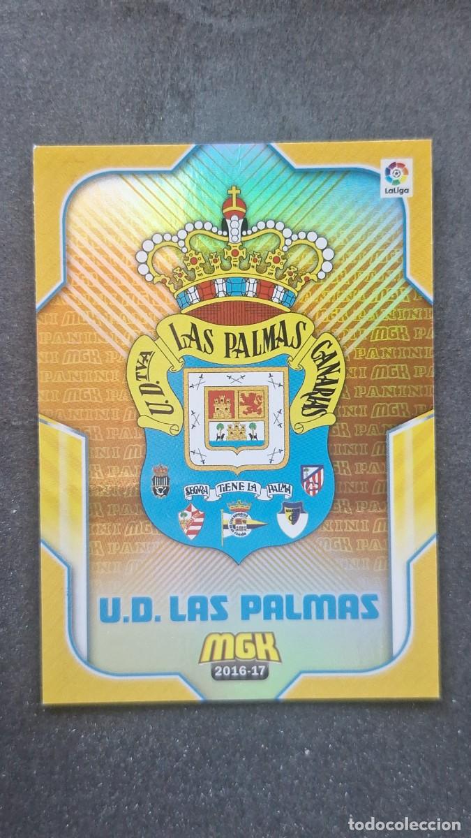 Fu&szlig;ball-Sticker: L1 ESCUDO U. D. LAS PALMAS 271 PANINI MEGACRACKS 2016 2017 16 17