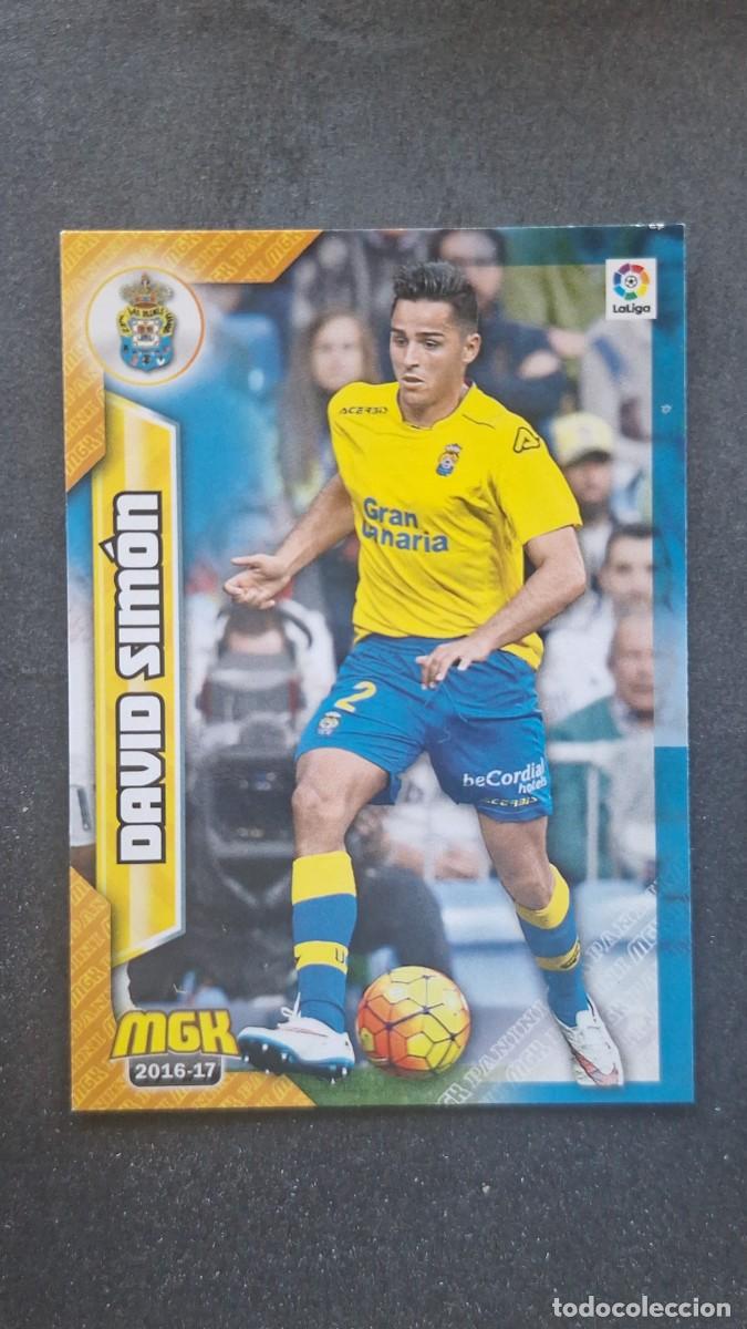 Fu&szlig;ball-Sticker: L1 DAVID SIMON U. D. LAS PALMAS 275 PANINI MEGACRACKS 2016 2017 16 17