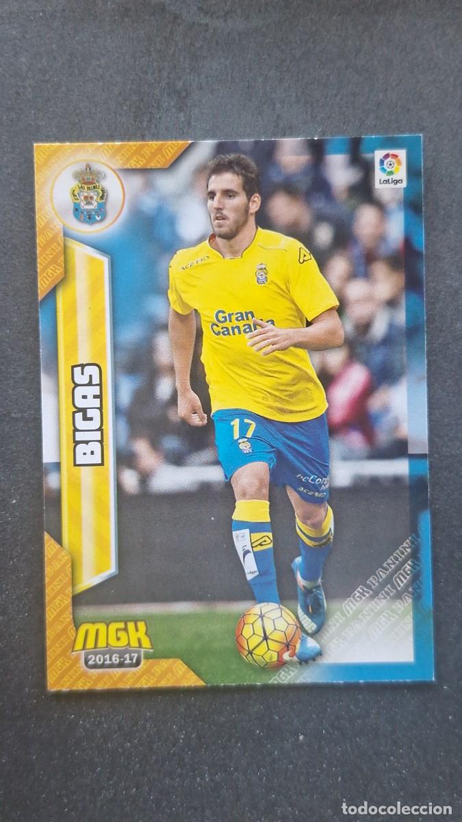 Fu&szlig;ball-Sticker: L1 BIGAS U. D. LAS PALMAS 279 PANINI MEGACRACKS 2016 2017 16 17