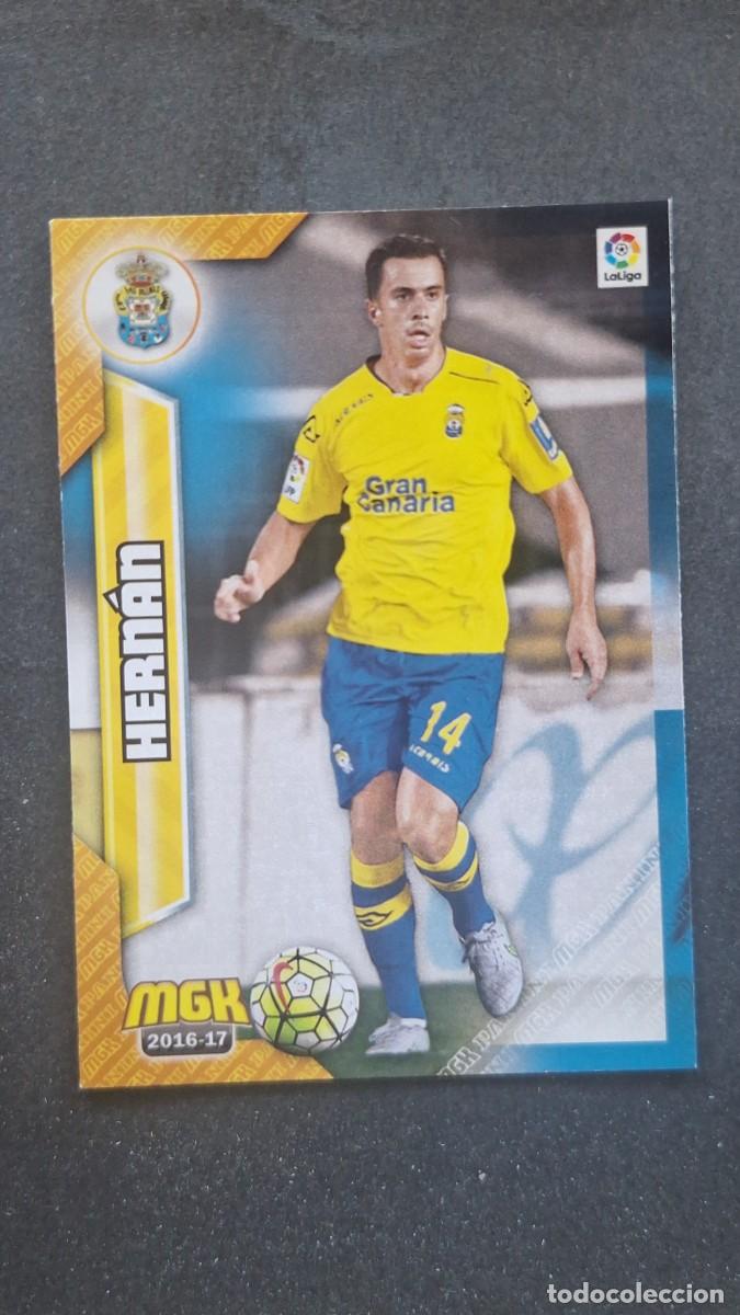 Fu&szlig;ball-Sticker: L1 HERNAN U. D. LAS PALMAS 282 PANINI MEGACRACKS 2016 2017 16 17