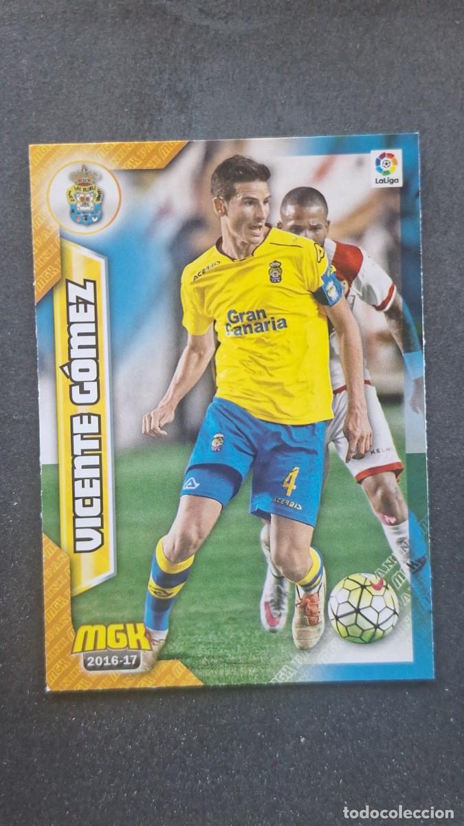Cromos de f&uacute;tbol: L1 VICENTE GOMEZ U. D. LAS PALMAS 283 PANINI MEGACRACKS 2016 2017 16 17