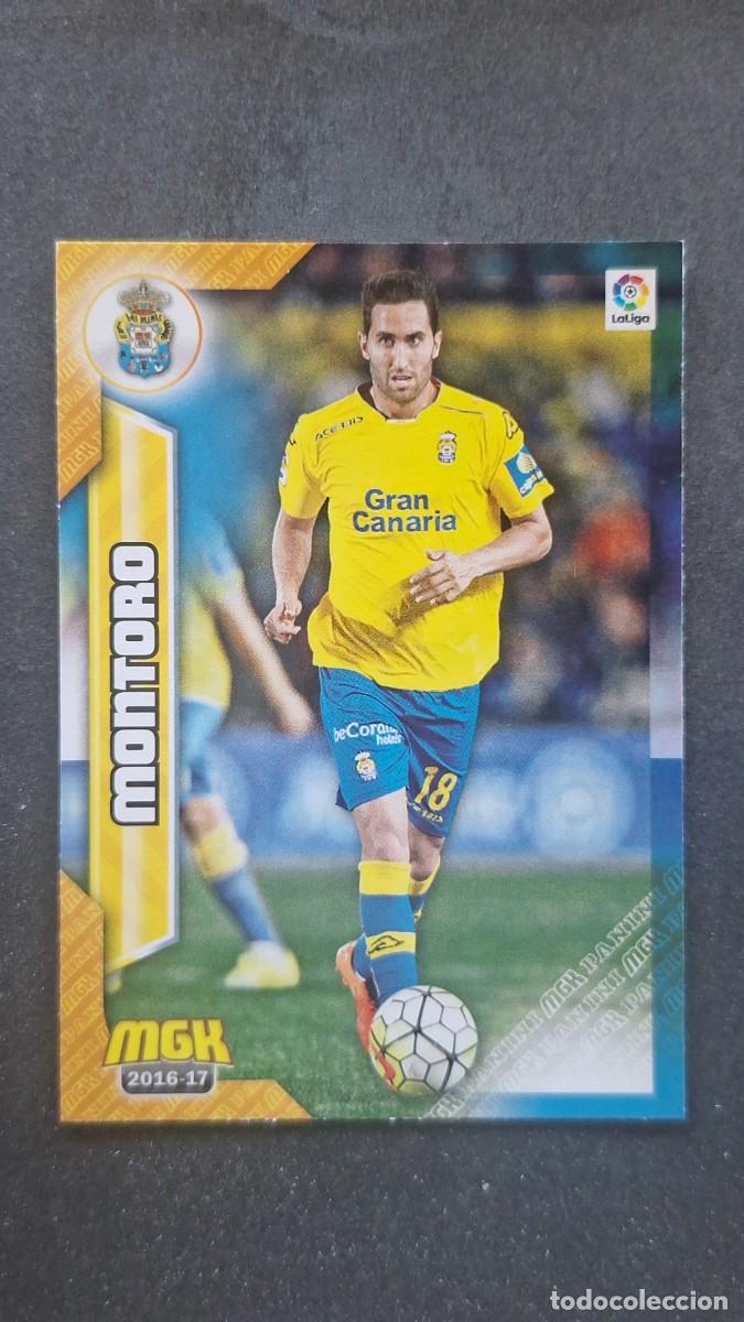 Cromos de f&uacute;tbol: L1 MONTORO U. D. LAS PALMAS 285 PANINI MEGACRACKS 2016 2017 16 17
