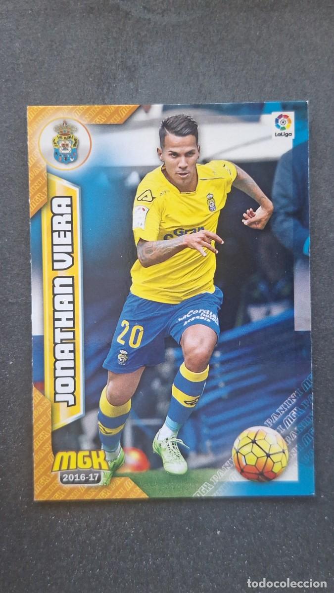 Cromos de f&uacute;tbol: L1 JONATHAN VIERA U. D. LAS PALMAS 289 PANINI MEGACRACKS 2016 2017 16 17