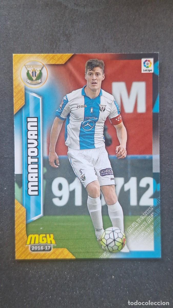 Cromos de f&uacute;tbol: L1 MANTOVANI C. D. LEGANES 304 PANINI MEGACRACKS 2016 2017 16 17