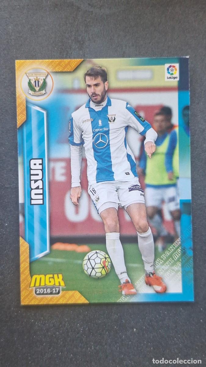 Cromos de f&uacute;tbol: L1 INSUA C. D. LEGANES 305 PANINI MEGACRACKS 2016 2017 16 17