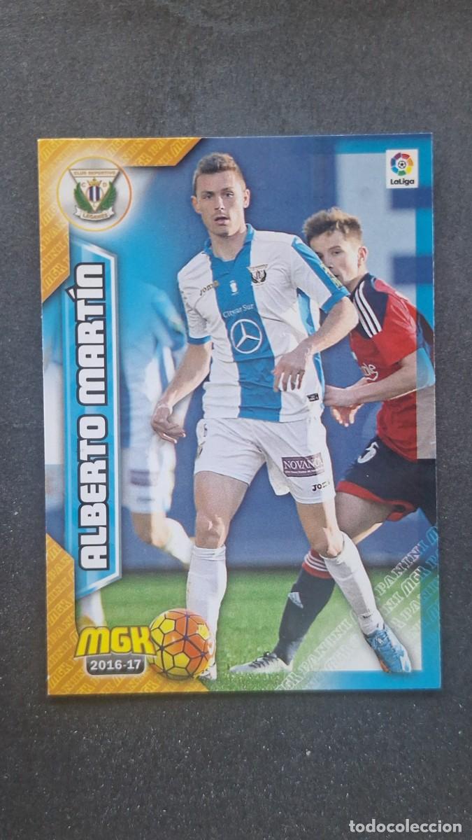 Cromos de f&uacute;tbol: L1 ALBERTO MARTIN C. D. LEGANES 308 PANINI MEGACRACKS 2016 2017 16 17