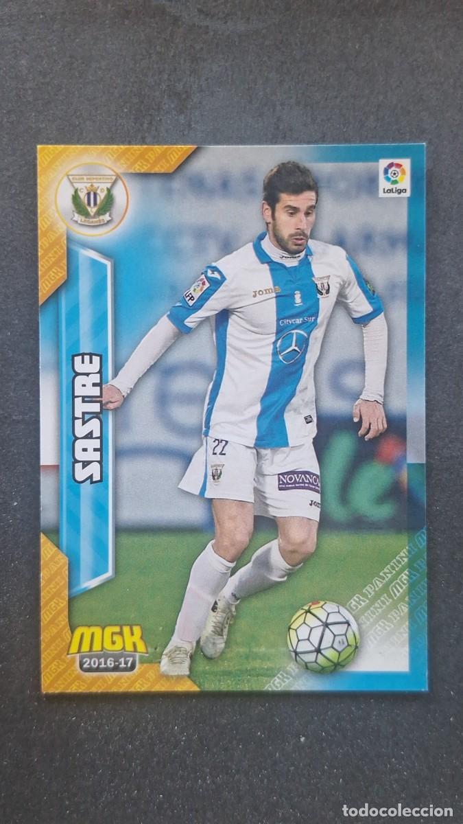 Cromos de f&uacute;tbol: L1 SASTRE C. D. LEGANES 309 PANINI MEGACRACKS 2016 2017 16 17