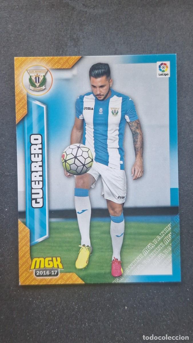 Cromos de f&uacute;tbol: L1 GUERRERO C. D. LEGANES 317 PANINI MEGACRACKS 2016 2017 16 17