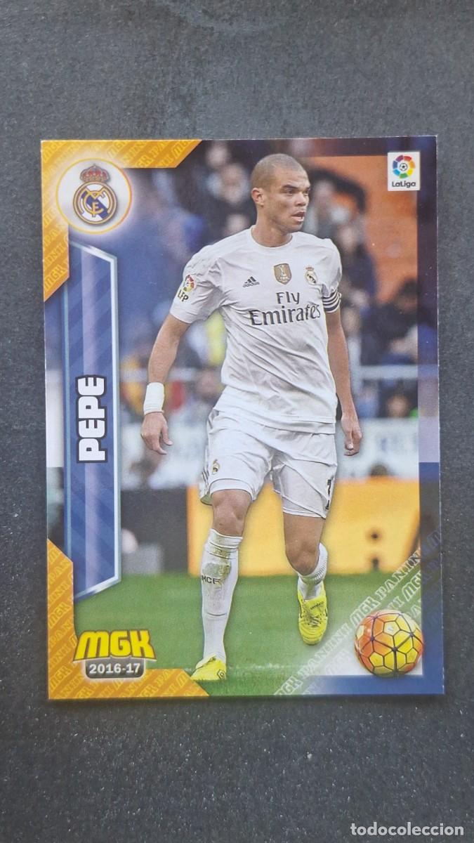 Cromos de f&uacute;tbol: L1 PEPE REAL MADRID 333 PANINI MEGACRACKS 2016 2017 16 17