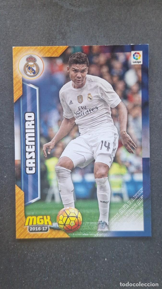 Cromos de f&uacute;tbol: L1 CASEMIRO REAL MADRID 336 PANINI MEGACRACKS 2016 2017 16 17