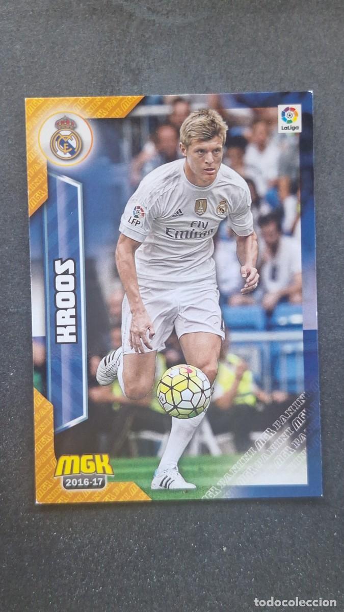 Cromos de f&uacute;tbol: L1 KROOS REAL MADRID 338 PANINI MEGACRACKS 2016 2017 16 17