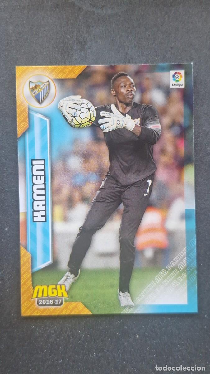 Cromos de f&uacute;tbol: L1 KAMENI MALAGA C. F. 354 PANINI MEGACRACKS 2016 2017 16 17