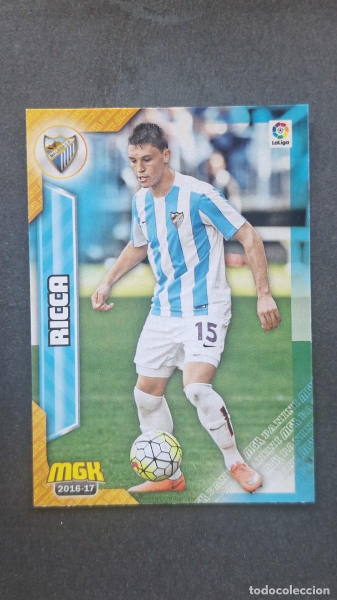 Cromos de f&uacute;tbol: L1 RICCA MALAGA C. F. 360 PANINI MEGACRACKS 2016 2017 16 17
