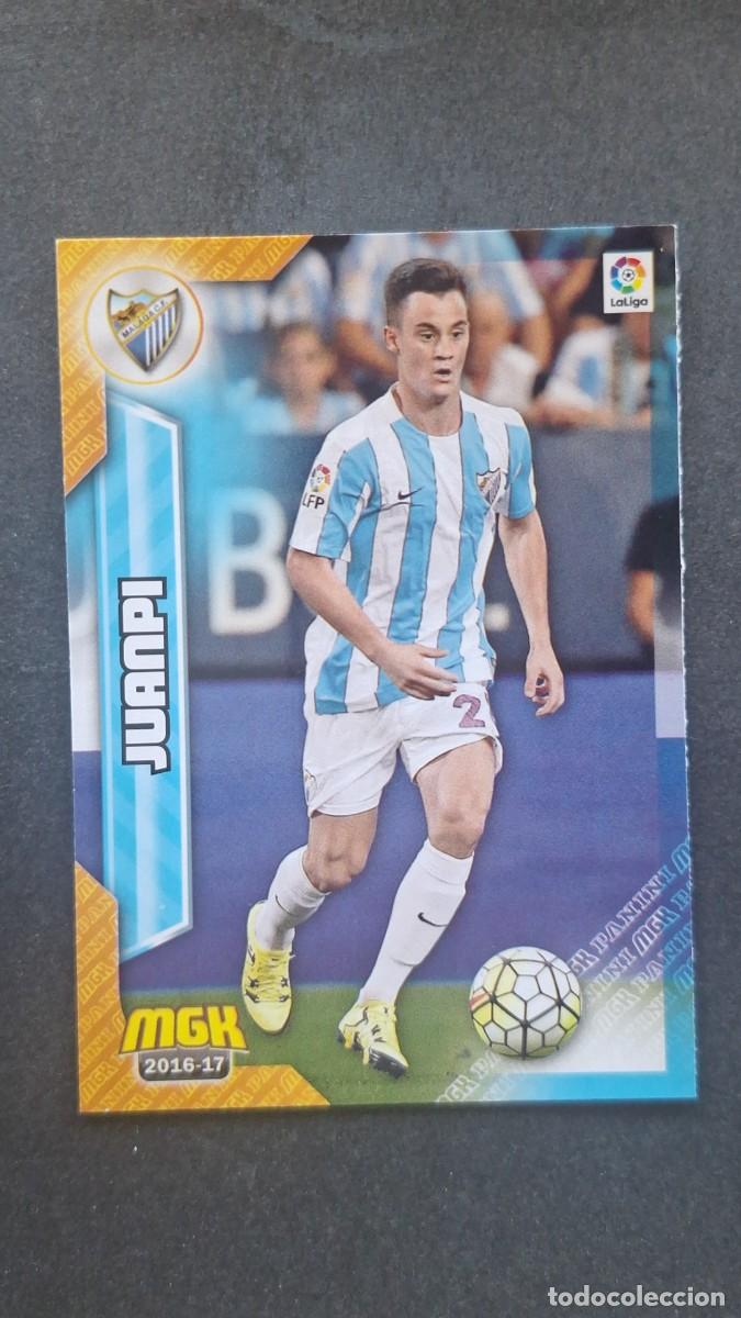Cromos de f&uacute;tbol: L1 JUANPI MALAGA C. F. 368 PANINI MEGACRACKS 2016 2017 16 17