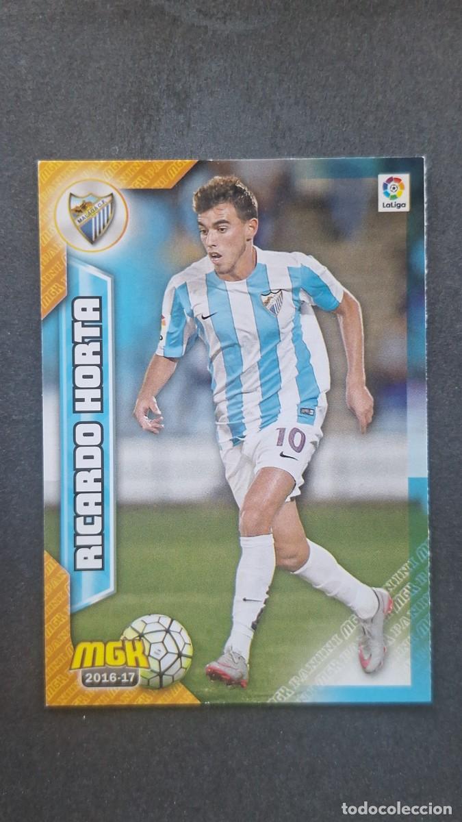Cromos de f&uacute;tbol: L1 RICARDO HORTA MALAGA C. F. 369 PANINI MEGACRACKS 2016 2017 16 17