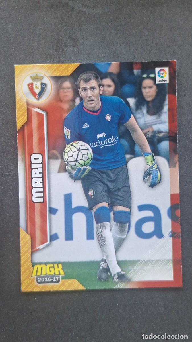 Cromos de f&uacute;tbol: L1 MARIO C. A. OSASUNA 382 PANINI MEGACRACKS 2016 2017 16 17