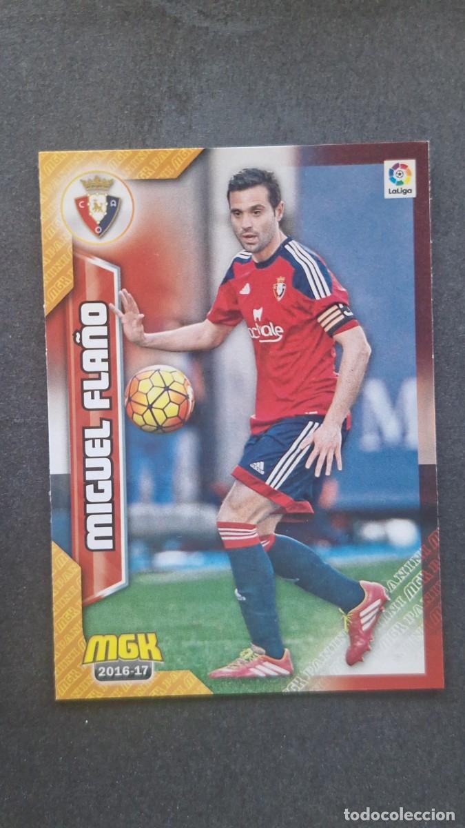 Cartes &agrave; collectionner de Football: L1 MIGUEL FLA&Ntilde;O C. A. OSASUNA 385 PANINI MEGACRACKS 2016 2017 16 17