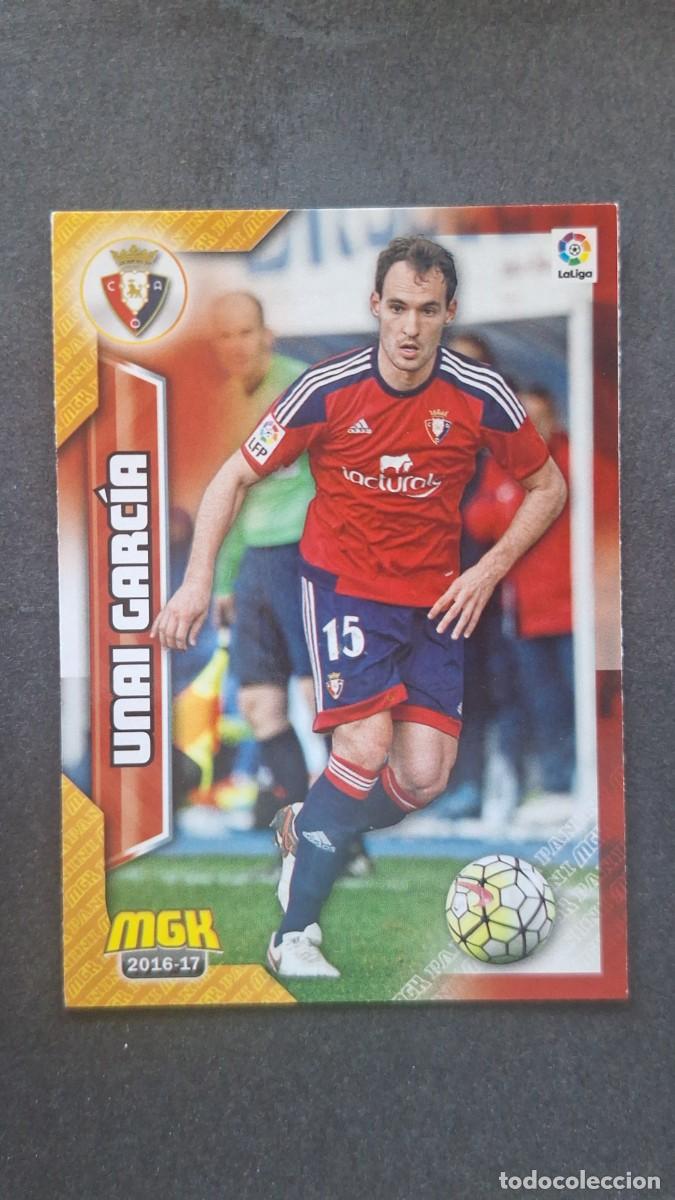 Cromos de f&uacute;tbol: L1 UNAI GARCIA C. A. OSASUNA 387 PANINI MEGACRACKS 2016 2017 16 17