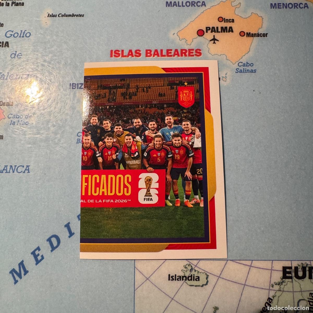Fu&szlig;ball-Sticker: n&uacute;mero 3 de la selecci&oacute;n espa&ntilde;ola &ldquo;Espa&ntilde;a 2026&rdquo; del Carrefour 2026
