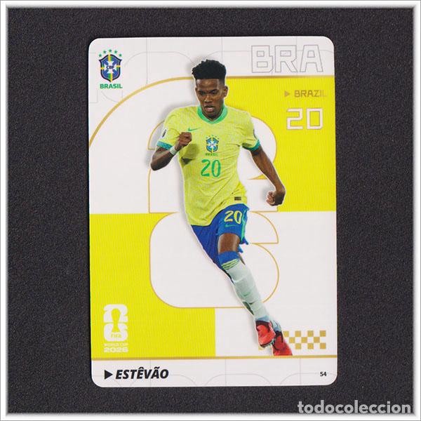 Fu&szlig;ball-Sticker: FIFA WORLD CUP 2026 PANINI KAYOU ESTEVAO 54 BRA BRASIL MUNDIAL ALBUM COLECCI&Oacute;N - ULTRA BOX