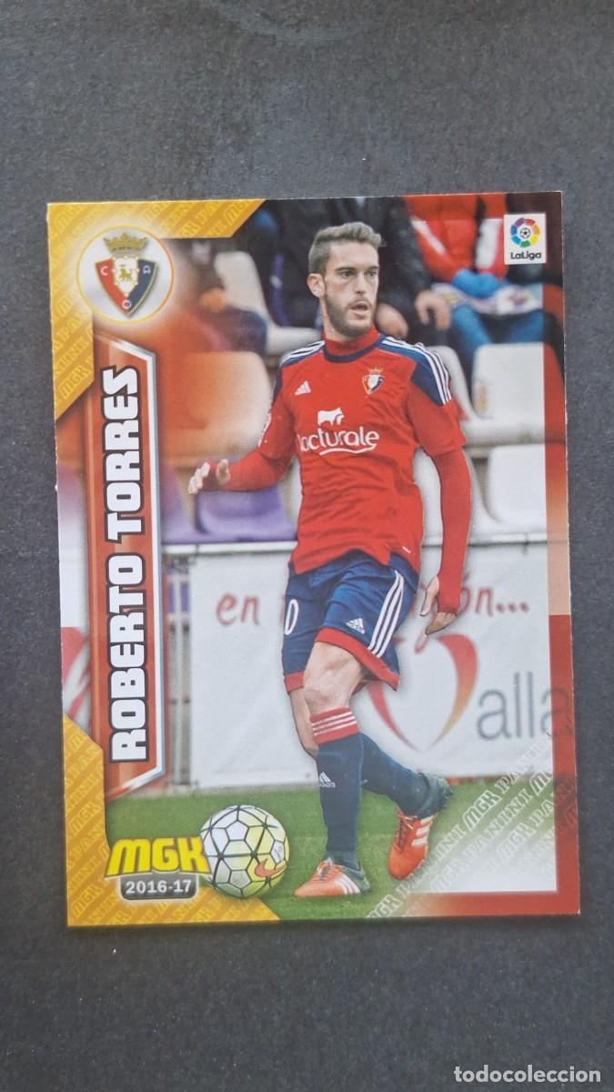 Fu&szlig;ball-Sticker: L1 ROBERTO TORRES C. A. OSASUNA 392 PANINI MEGACRACKS 2016 2017 16 17