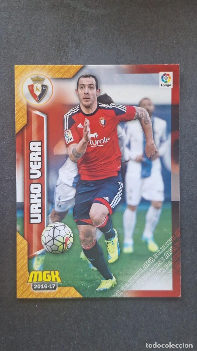 Fu&szlig;ball-Sticker: L1 URKO VERA C. A. OSASUNA 398 PANINI MEGACRACKS 2016 2017 16 17